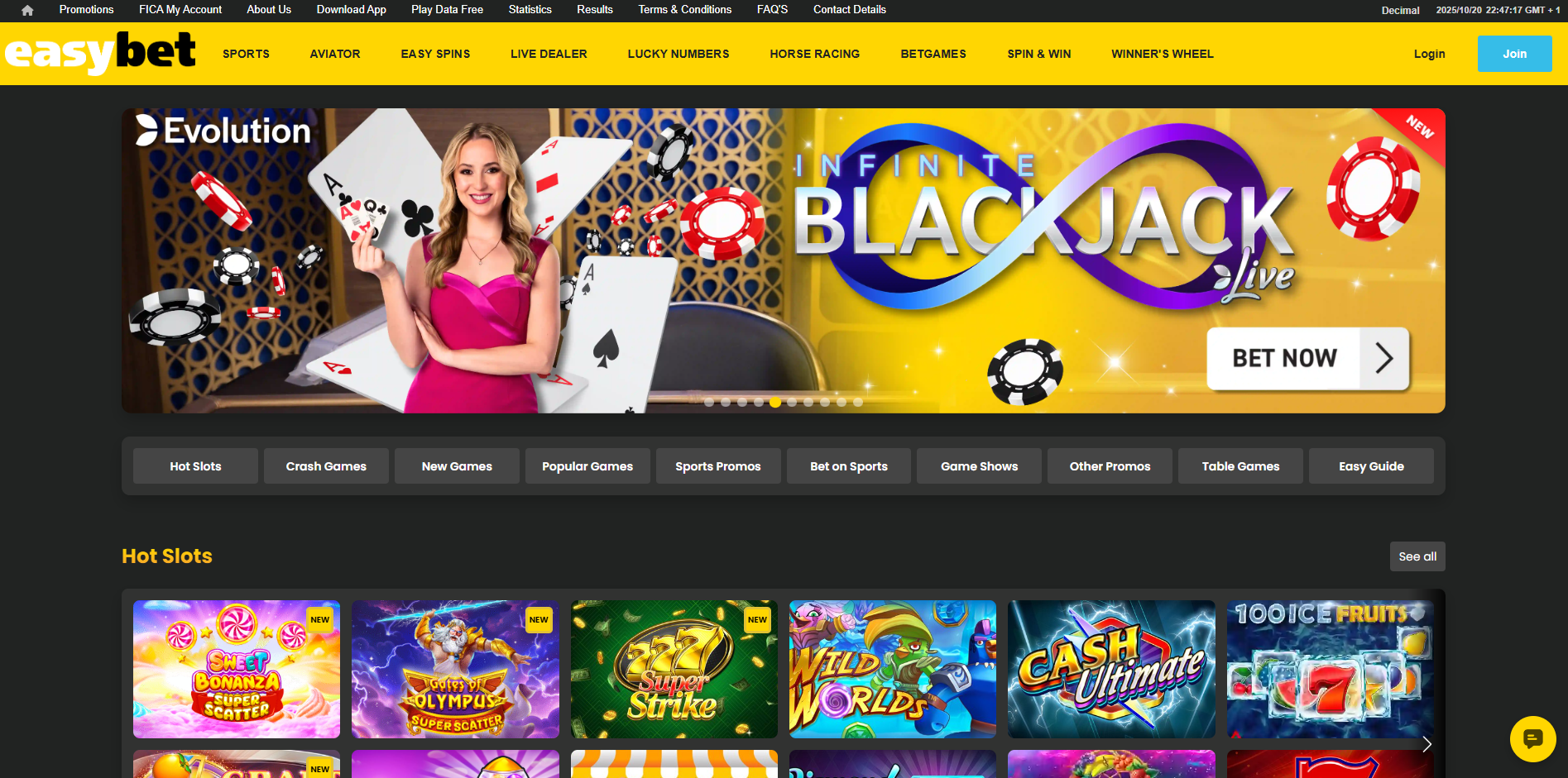 EasyBet Screenshot